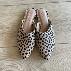 Madewell calf hair mules.  Brand new, no box.  Never worn.  Size 6